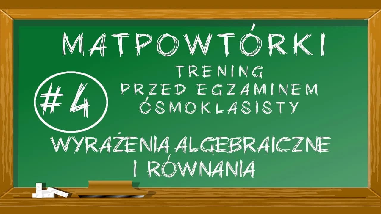 Jak rozwiązać równanie algebraiczne - krok po kroku bez błędów