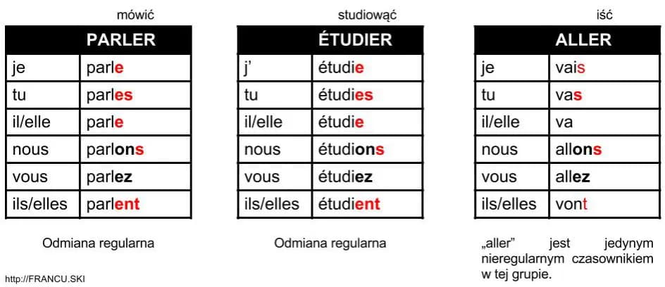 Koniugacja francuski: proste zasady i przykłady, które musisz znać